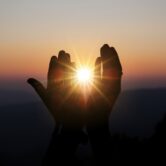 spiritual-prayer-hands-sun-shine