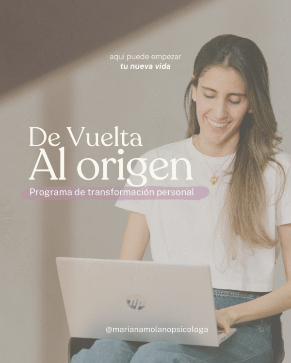 "De Vuelta Al origen" Programa de Transformación Personal